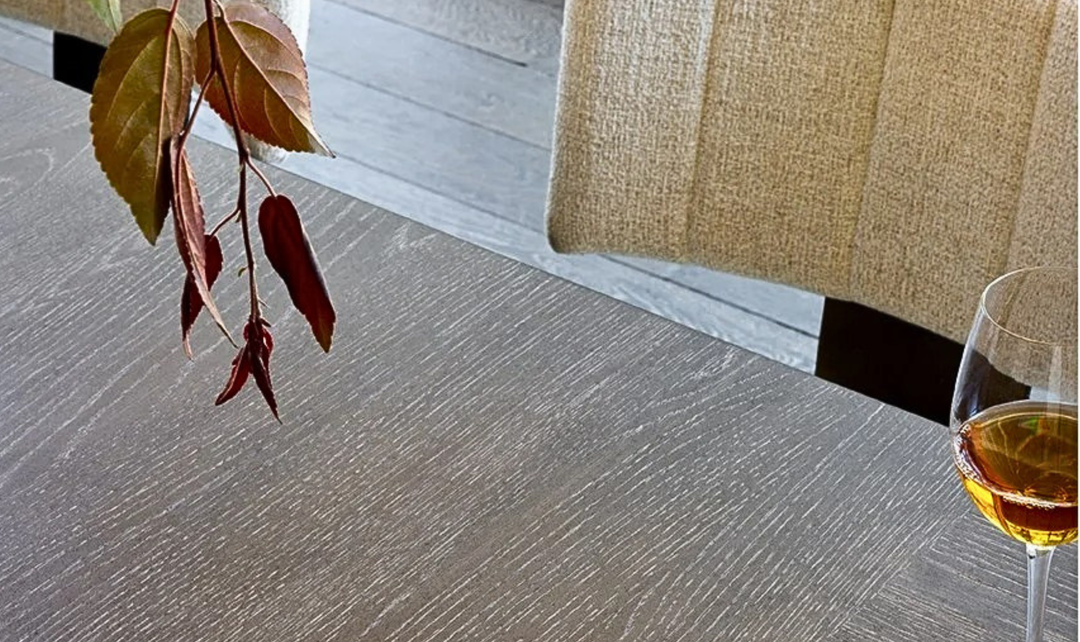 Universal Del Monte Dining Table Complete With Weathered Oak Finish-Jennifer Furniture