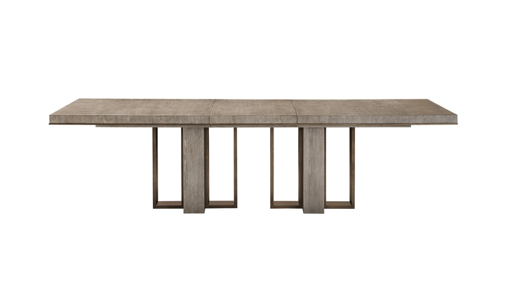 Universal Del Monte Dining Table Complete With Weathered Oak Finish-Jennifer Furniture