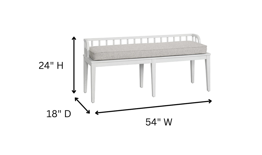 Universal Finn Dining Bench-jennifer furniture