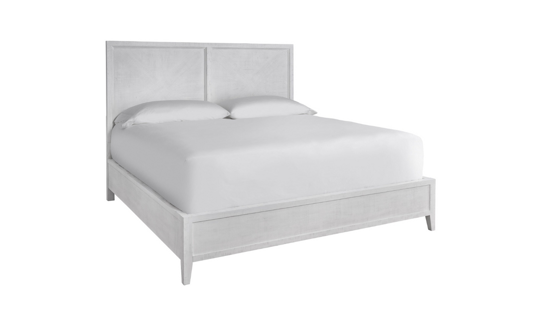 Universal Furniture Ames White Bed With Two Options-jennifer furniture