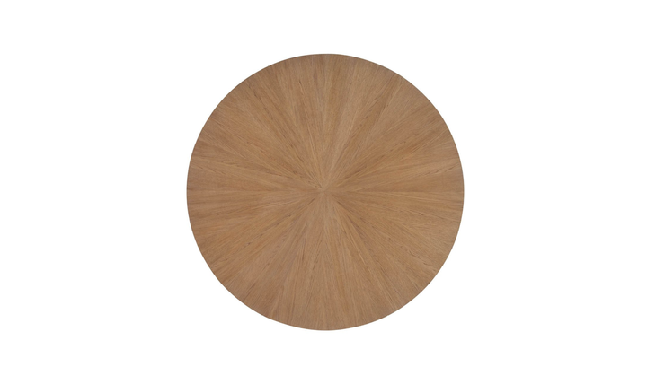 Universal Furniture Avaline Carmen Round Dining Table With Intricate Grain Patterns