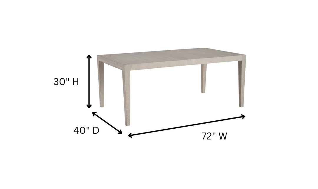 Universal Furniture Avaline Dining Table With White Oak Finish