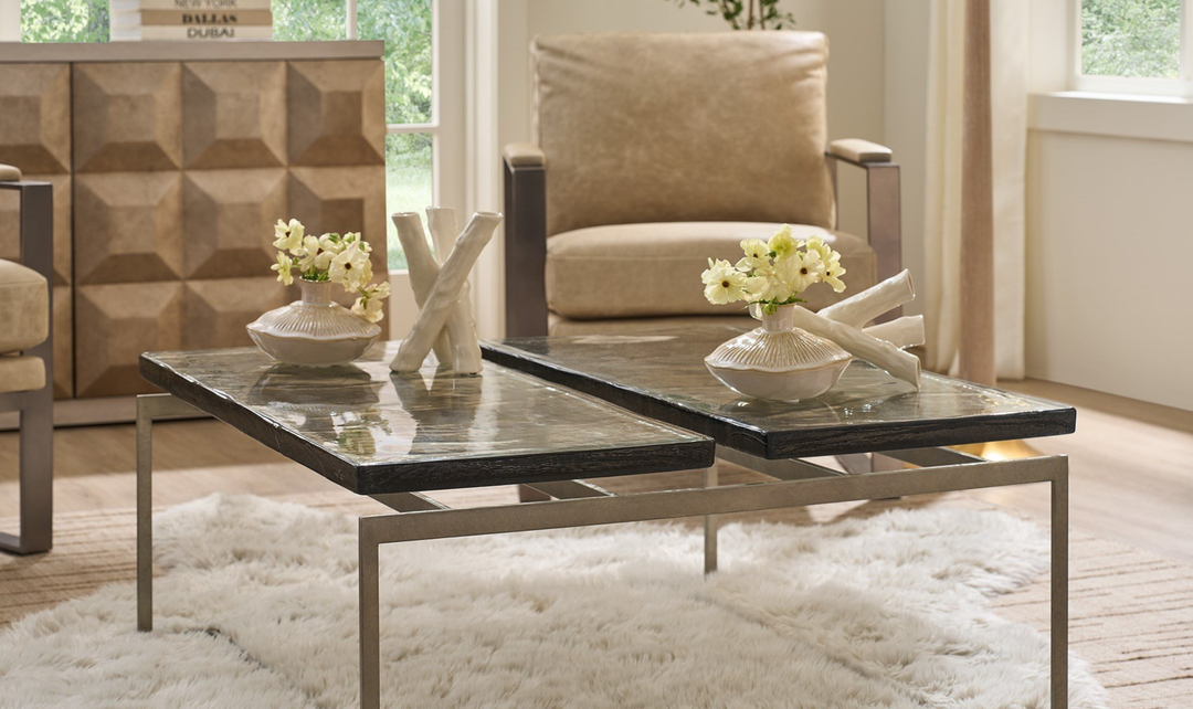 Universal Furniture Avaline Dolce Credenza With Striking Geometric Pattern-jennifer furniture