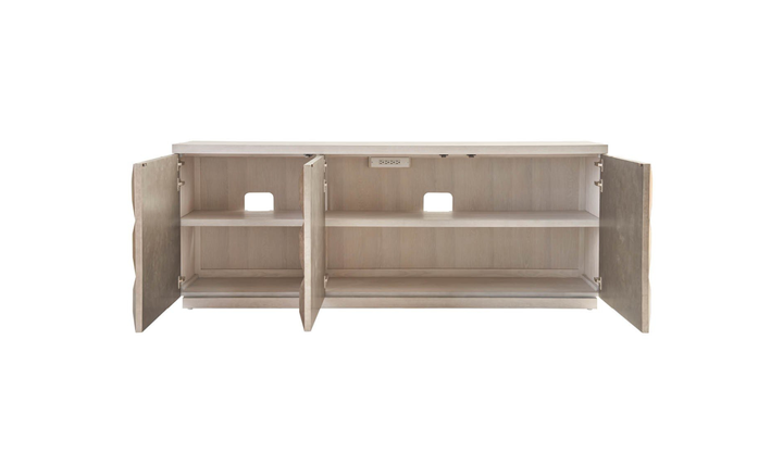 Universal Furniture Avaline Dolce Credenza With Striking Geometric Pattern