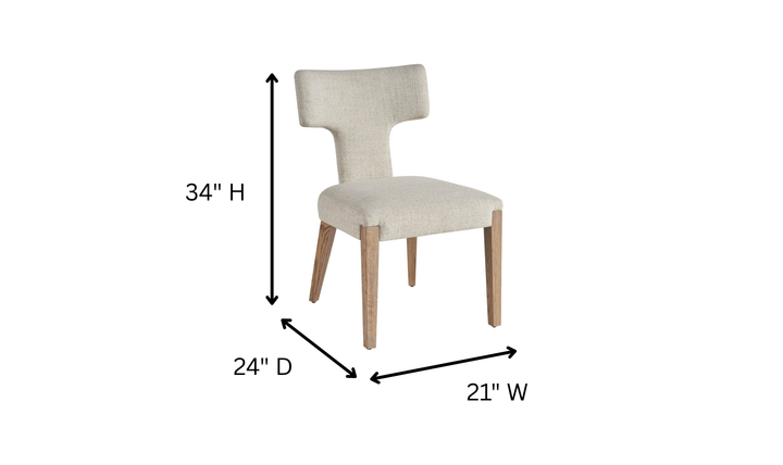 Universal Furniture Avaline Raen Side Chair With Skylark Finish-jennifer furniture