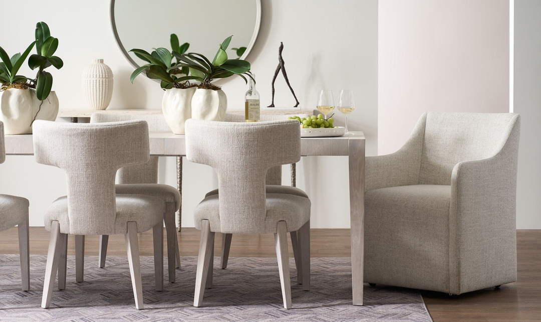 Universal Furniture Avaline Raen Side Chair With White Oak Finish-jennifer furniture