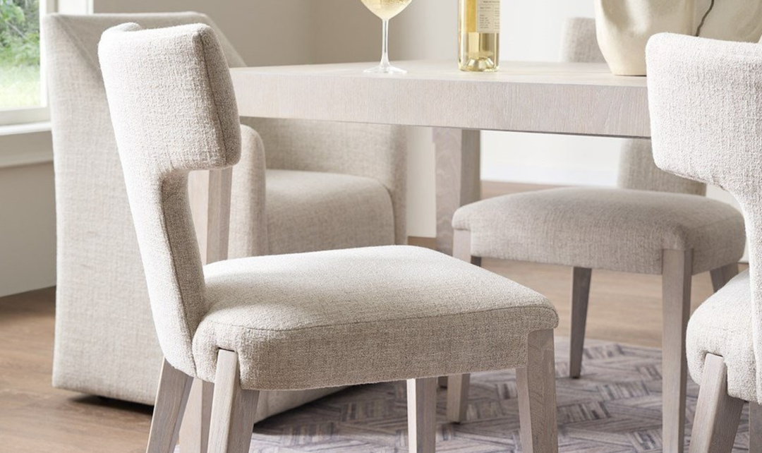 Universal Furniture Avaline Raen Side Chair With White Oak Finish-jennifer furniture