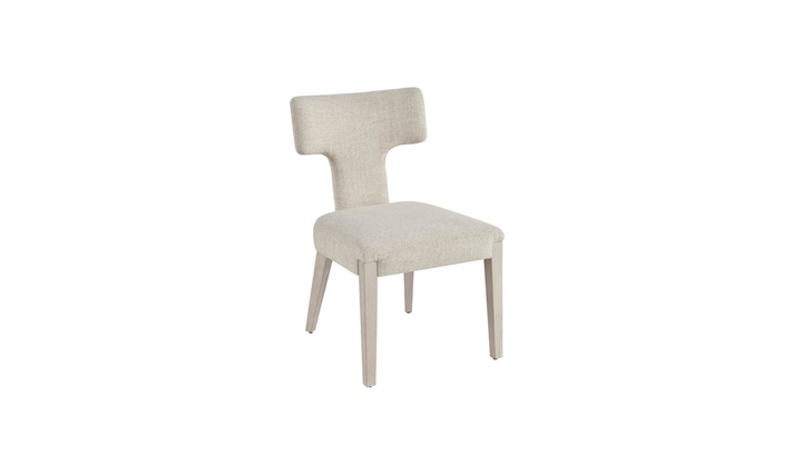 Universal Furniture Avaline Raen Side Chair With White Oak Finish-jennifer furniture