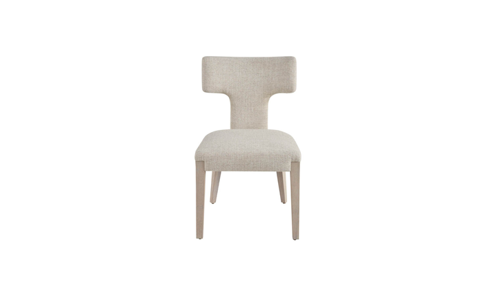 Universal Furniture Avaline Raen Side Chair With White Oak Finish