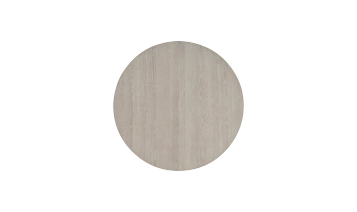 Universal Furniture Avaline Scavino White Wooden Round Dining Table