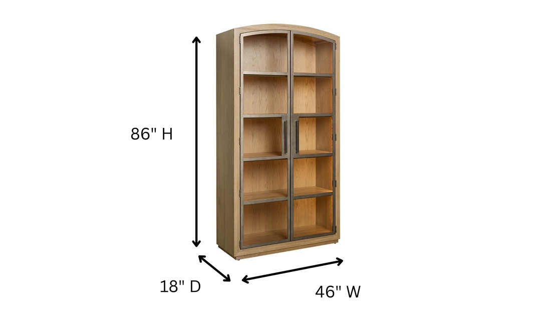 Universal Furniture Avaline Scribe Cabinet With Metal doors
