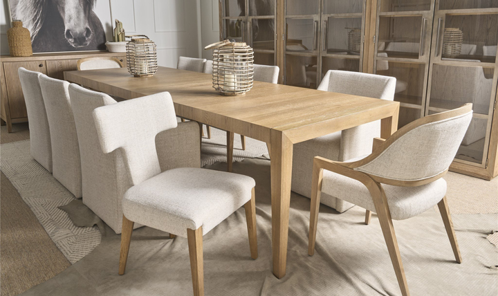 Universal Furniture Avaline Wooden Volpi Dining Table-jennifer furniture