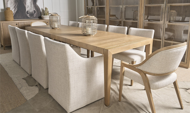 Universal Furniture Avaline Wooden Volpi Dining Table-jennifer furniture