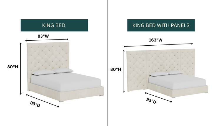 Universal Furniture Brando Cal King Bed in Quartz finish-Jennifer Furniture