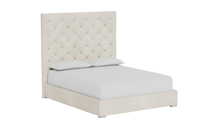 Universal Furniture Brando Cal King Bed in Quartz finish-Jennifer Furniture