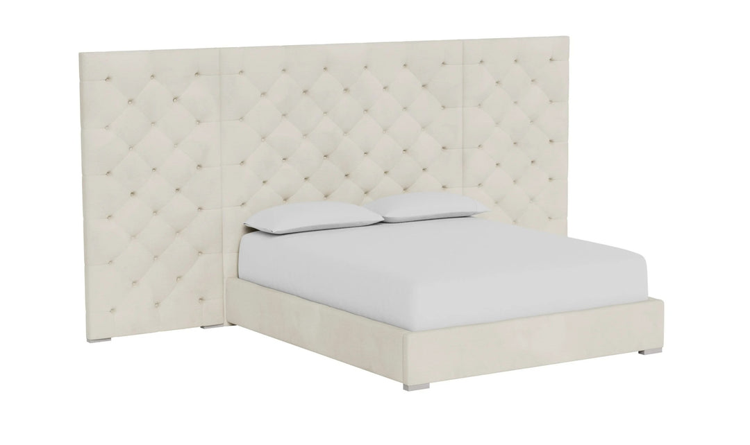 Universal Furniture Brando Cal King Bed in Quartz finish-Jennifer Furniture