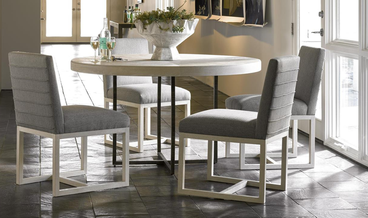 Universal Furniture Carter Side Chair with Plush Upholstered Seat (Wood/Fabric)