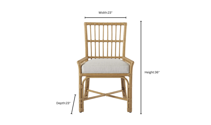Universal Furniture Clearwater Fabric White Low Arm Chair