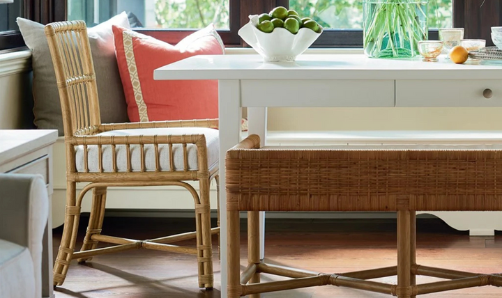 Universal Furniture Clearwater Low Arm Chair in White