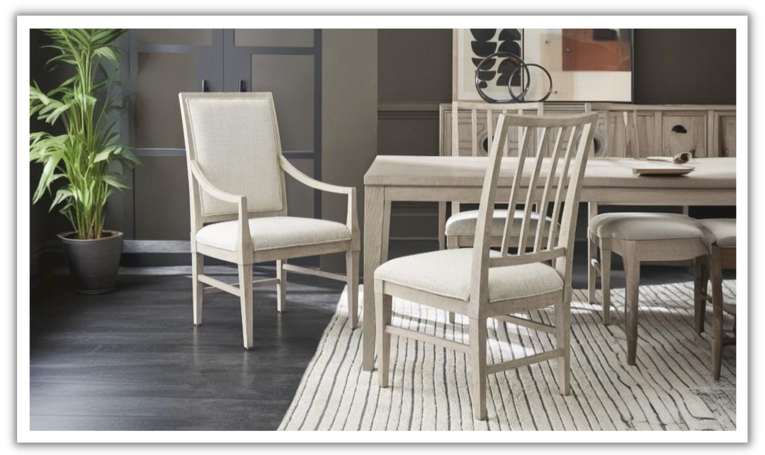 Universal Furniture Coalesce Arm Chair in Light Gray-jennifer funriture