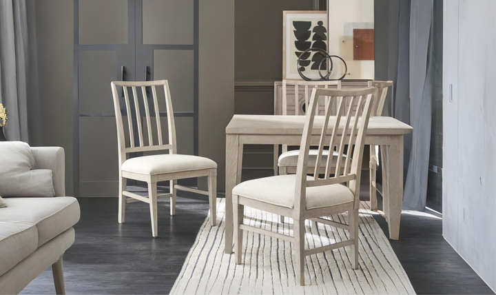 Universal Furniture Coalesce Beige Fabric Upholstery Side Chair-jennifer furniture