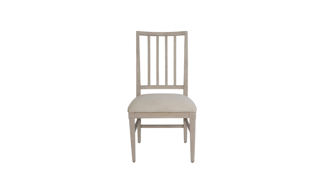 Universal Furniture Coalesce Beige Fabric Upholstery Side Chair-jennifer furniture