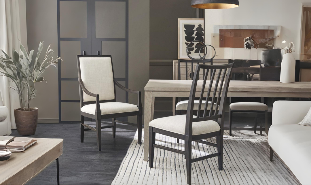 Universal Furniture Coalesce Brown Wooden Arm Chair-jennifer furniture