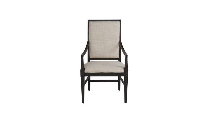 Universal Furniture Coalesce Brown Wooden Arm Chair-jennifer furniture