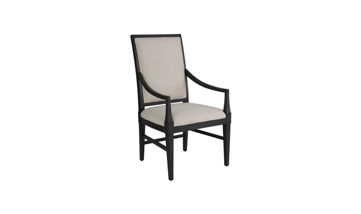 Universal Furniture Coalesce Brown Wooden Arm Chair-jennifer furniture