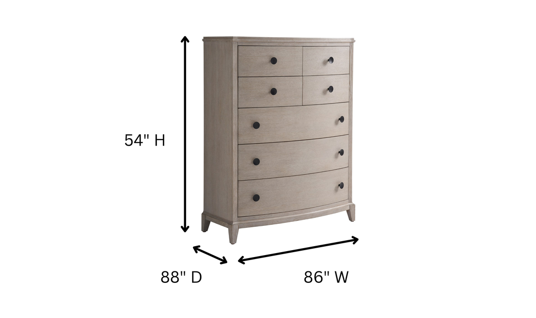 Universal Furniture Coalesce Drawer Chest With Rolling Fog Finish