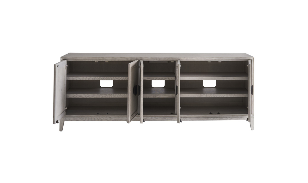 Universal Furniture Coalesce Entertainment Credenza With Adjustable shelves-jennifer furniture