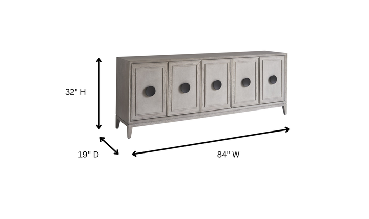 Universal Furniture Coalesce Entertainment Credenza With Adjustable shelves-jennifer furniture
