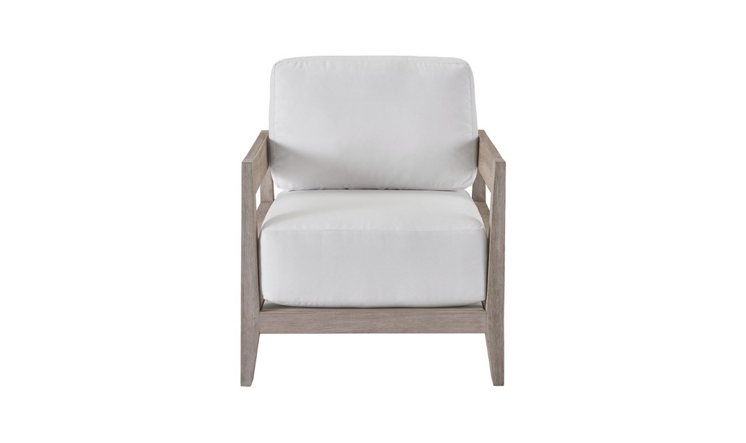 Universal Furniture Coastal Living Jolla Lounge Chair In White-jennifer furniture