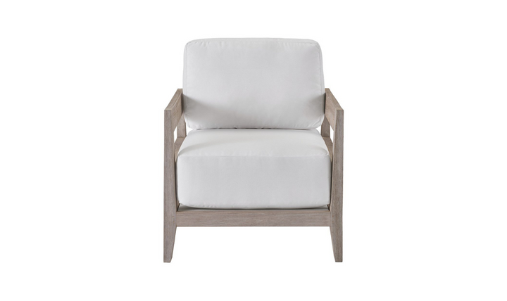 Universal Furniture Coastal Living Jolla Lounge Chair In White-jennifer furniture