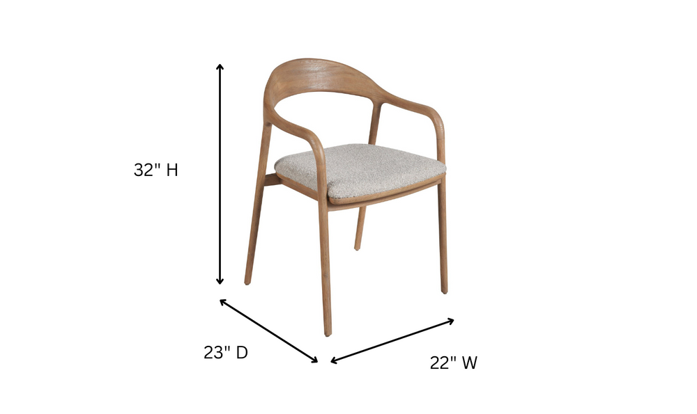Universal Furniture Echo Dining Arm Chair-jennifer furniture