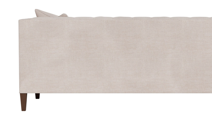 Universal Furniture Ellyson 3-Seater Fabric Sofa With Throw Pillow