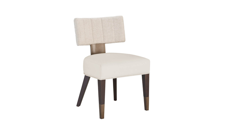 Universal Furniture Erinn Loleta Beige Upholstered Side Chair-jennifer furniture