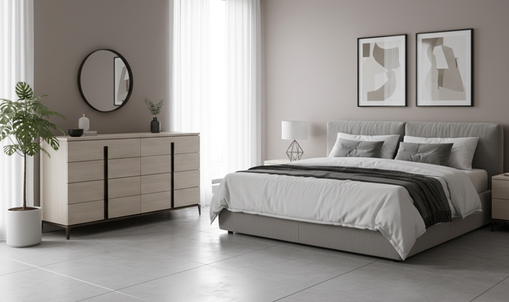 Universal Furniture Erinn White Maren Drawer Dresser-jennifer furniture