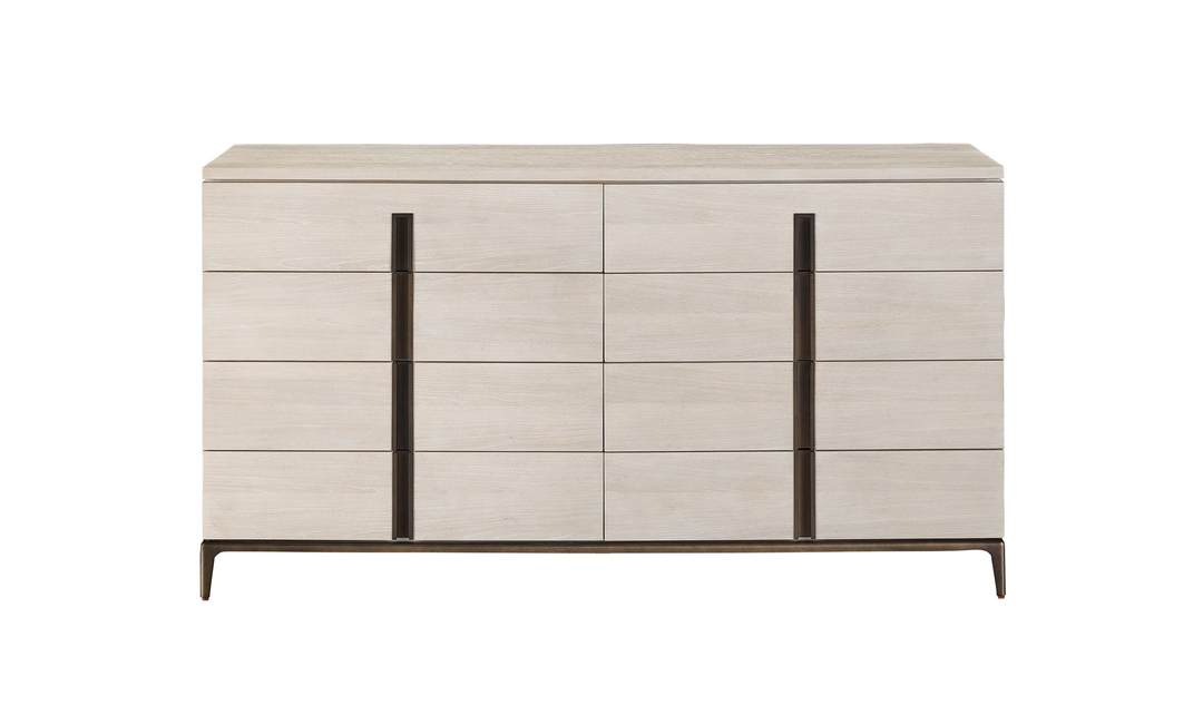 Universal Furniture Erinn White Maren Drawer Dresser-jennifer furniture