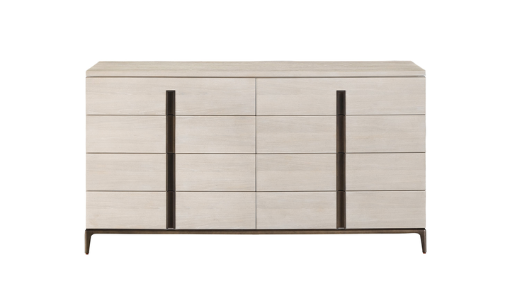 Universal Furniture Erinn White Maren Drawer Dresser-jennifer furniture