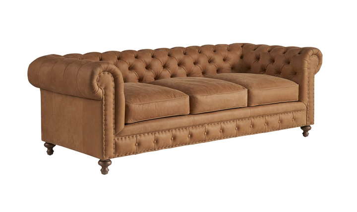 Universal Furniture Griffith Park Berkeley 3-seater Sofa in Brown
