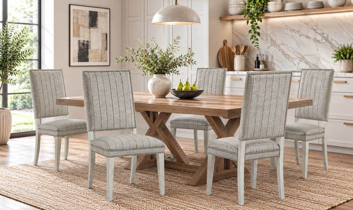 Universal Furniture Hamptons Dining Chair With Nailhead Finish-Jennifer Furniture