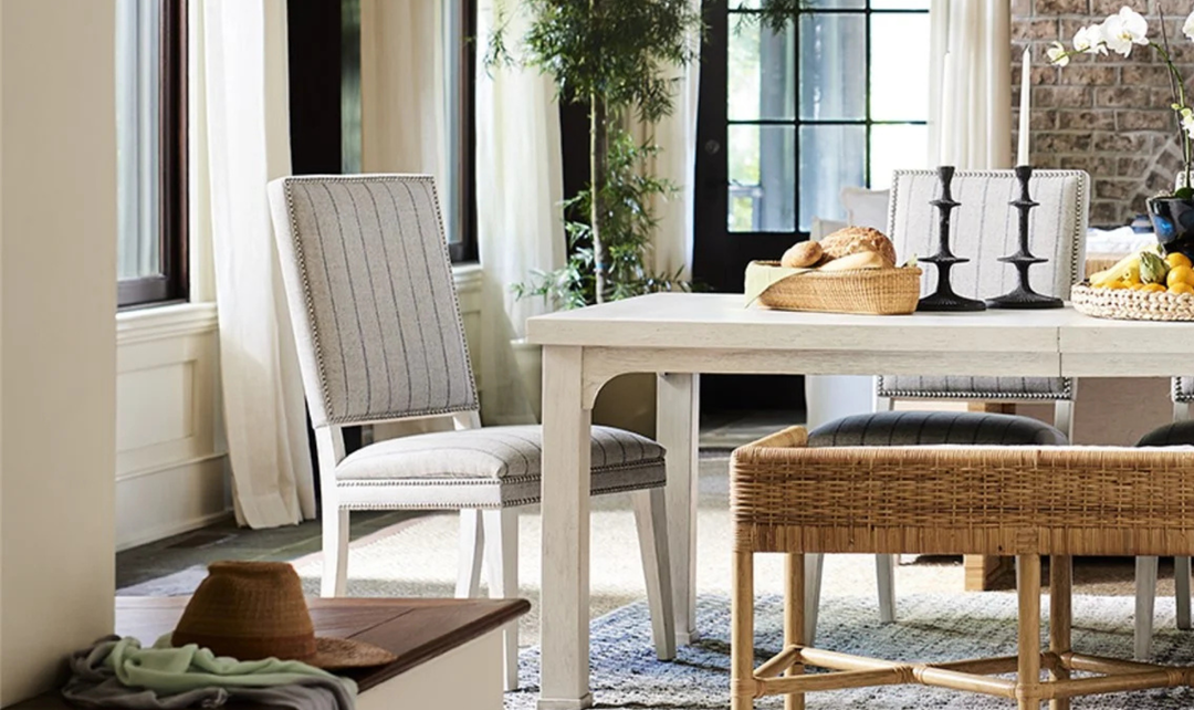 Universal Furniture Hamptons Dining Chair With Nailhead Finish-Jennifer Furniture