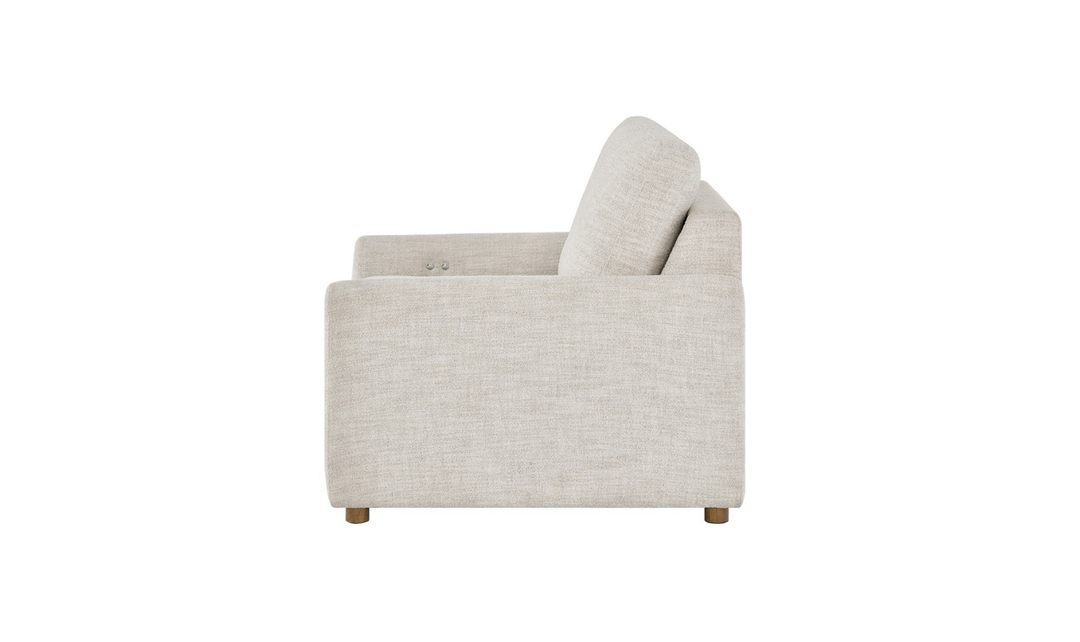 Universal Furniture Hyde Beige Fabric Recliner Chair-Jennifer Furniture