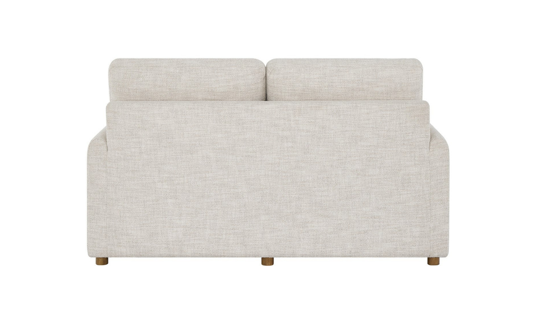 Universal Furniture Hyde 2-Seater Beige Fabric Recliner Loveseat Sofa-Jennifer Furniture