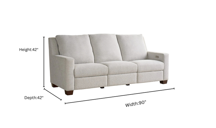 Universal Furniture Jackson Power Motion Sofa With USB Charging Port