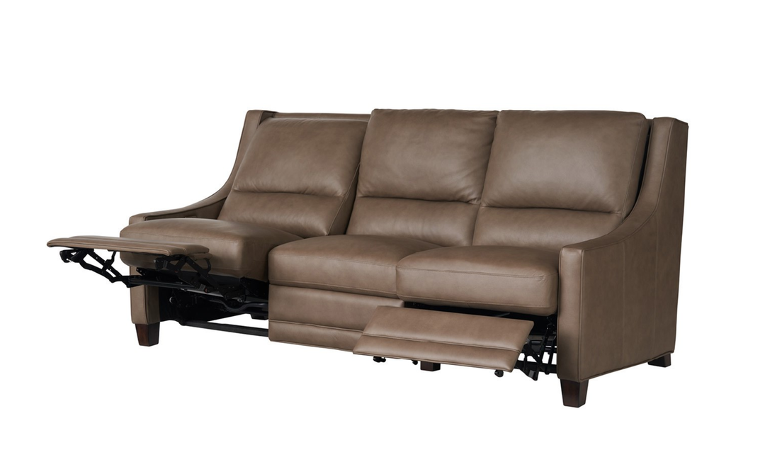 Universal Furniture Kelce 3-seater Brown Dual Power Motion Sofa