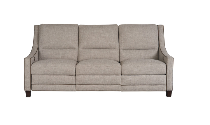 Universal Furniture Kelce 3-seater Brown Dual Power Motion Sofa