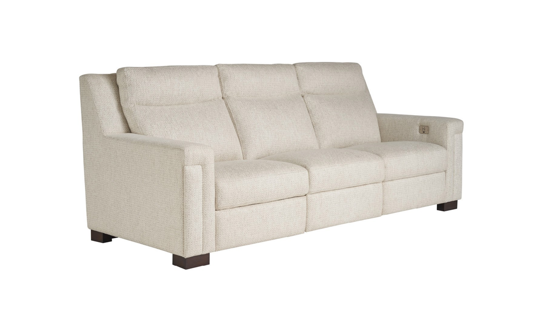 Universal Furniture Mixon 3-Seater Leather Dual Power Motion Sofa
