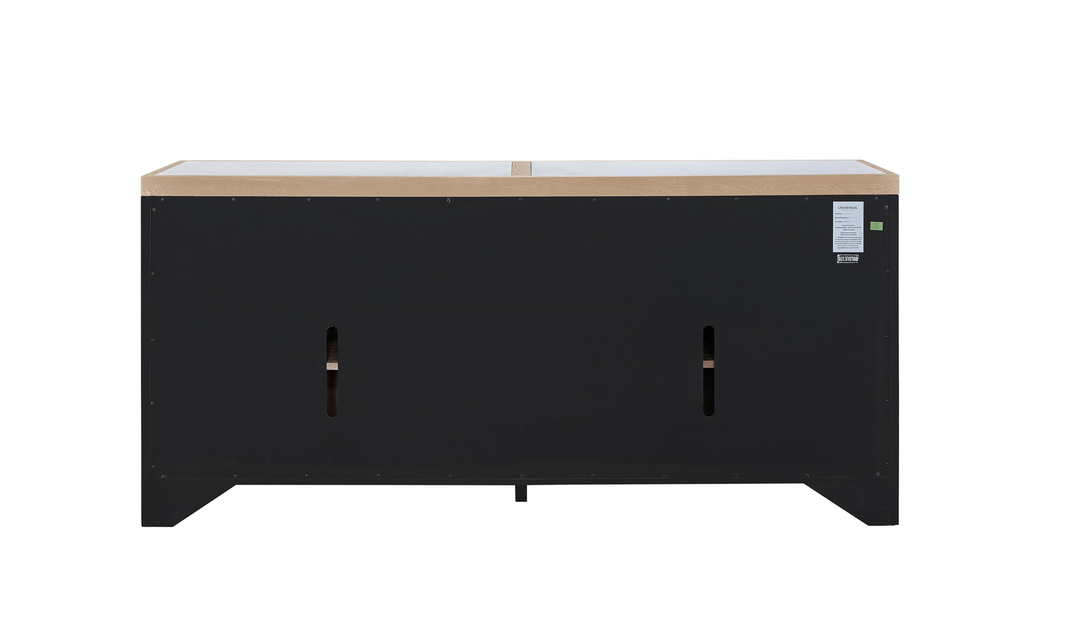Universal Furniture Modern Farmhouse Blair Wooden Credenza with Natural Oak Finish